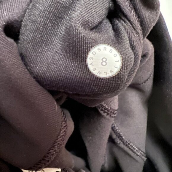 Lululemon Wunder Under Crop (Hi-Rise) *Full-On Luon 21"Black  EUC - Picture 9 of 15